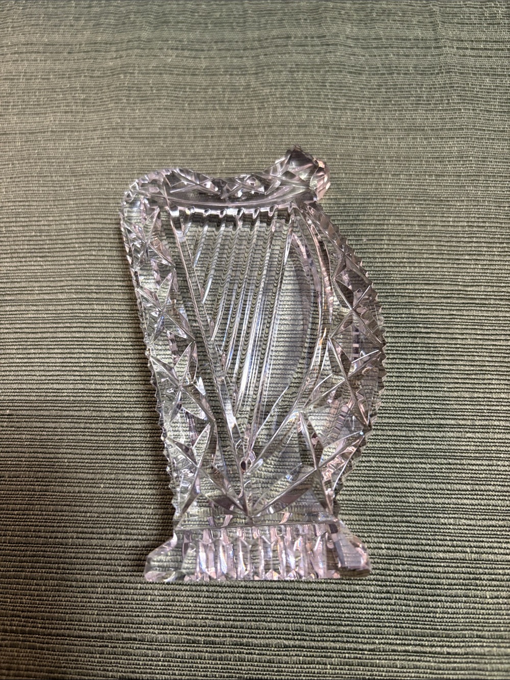 Waterford Cut Crystal Harp Decor